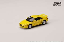 Toyota  - MR2 1993 yellow - 1:64 - Hobby Japan - HJ643045Y - HJ643045Y | The Diecast Company