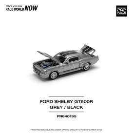 Ford Shelby - GT500R 1967 grey/black - 1:64 - Pop Race Limited - PR640195 - PR640195 | The Diecast Company