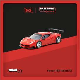 Ferrari  - 458 Italia GT3 2023 red - 1:64 - Tarmac - T64R-074-RE - TC-T64R-074-RE | The Diecast Company