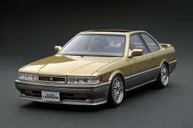 Nissan  - Leopard 3.0 Ultima (F31) gold/silver - 1:18 - Ignition - IG3699 - IG3699 | The Diecast Company