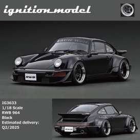   - RWB 964 black - 1:18 - Ignition - IG3633 - IG3633 | The Diecast Company