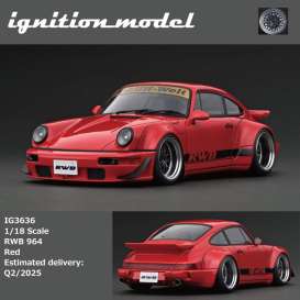   - RWB 964 red - 1:18 - Ignition - IG3636 - IG3636 | The Diecast Company