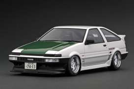 Toyota  - Sprinter Trueno white/black - 1:18 - Ignition - IG3489 - IG3489 | The Diecast Company