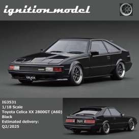 Toyota  - Celica XX 2800 GT black - 1:18 - Ignition - IG3531 - IG3531 | The Diecast Company