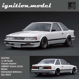 Toyota  - Soarer 2800GT Extra (Z10) white - 1:18 - Ignition - IG3704 - IG3704 | The Diecast Company