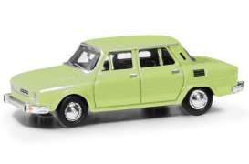 Skoda  - 110L green - 1:120 - Herpa - H066570-003 - herpa066570-003 | The Diecast Company