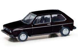 Volkswagen  - Golf I black - 1:120 - Herpa - H066600-003 - herpa066600-003 | The Diecast Company