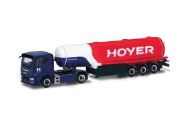 MAN  - TGS blue/red - 1:87 - Herpa Trucks - H318136 - herpa318136 | The Diecast Company