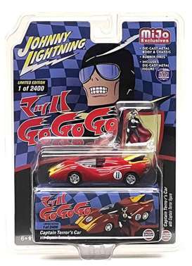   - Captain Terror`s Car red/yellow - 1:64 - Johnny Lightning - JLCP7379 - jlcp7379-Captain | The Diecast Company