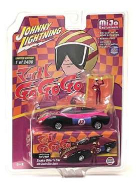   - Snake Oiler`s Car purple/black - 1:64 - Johnny Lightning - JLCP7379 - jlcp7379-Snake | The Diecast Company