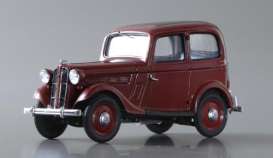 Datsun  - 17 Sedan 1938 dark red - 1:43 - Ebbro - 44347 - ebb44347 | The Diecast Company