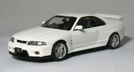 Nissan  - Skyline GT-R R33 1995 white - 1:43 - Ebbro - 44186 - ebb44186 | The Diecast Company