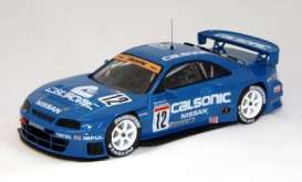 Nissan  - Skyline 1998 blue - 1:43 - Ebbro - 44192 - ebb44192 | The Diecast Company