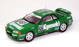 Nissan  - Skyline 1993 green - 1:43 - Ebbro - 44158 - ebb44158 | The Diecast Company