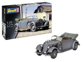 Military Vehicles  - Typ 320 (W142) Cabriolet  - 1:35 - Revell - Germany - 03319 - revell03354 | The Diecast Company