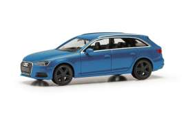 Audi  - A4 Avant blue - 1:87 - Herpa - H028578-003 - herpa028578-003 | The Diecast Company