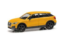 Audi  - Q2 yellow - 1:87 - Herpa - H028677-002 - herpa028677-002 | The Diecast Company