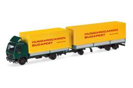 Mercedes Benz  - NG yellow/green - 1:87 - Herpa Trucks - H318327 - herpa318327 | The Diecast Company