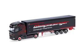 Daf  - XG+ black/red/white - 1:87 - Herpa Trucks - H318464 - herpa318464 | The Diecast Company