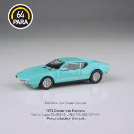 De Tomaso  - Pantera 1974 blue - 1:64 - Para64 - 55645 - pa55645lhd | The Diecast Company