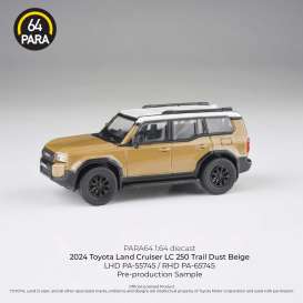 Toyota  - Land Cruiser 2024 Brown - 1:64 - Para64 - 55745 - pa55745rhd | The Diecast Company