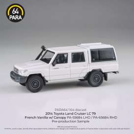 Toyota  - Land Cruiser 2024 White - 1:64 - Para64 - 55684 - pa55684lrhd | The Diecast Company