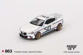 BMW  - M4 (G82) 2023 white - 1:64 - Mini GT - 00863-L - MGT00863lhd | The Diecast Company