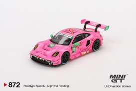 Porsche  - 911 (992) 2021 pink - 1:64 - Mini GT - 00872-L - MGT00872lhd | The Diecast Company