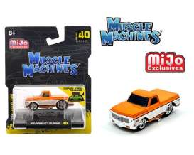 Chevrolet  - C10 Pick up 1972 orange/white - 1:64 - Maisto - 15567OR-MJ - mai15567OR-MJ | The Diecast Company