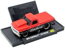 Chevrolet  - C10 Pick up 1972 red/black - 1:64 - Maisto - 15567RD-MJ - mai15567RD-MJ | The Diecast Company