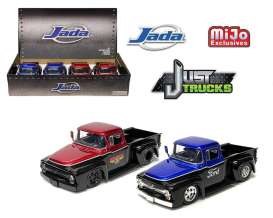 Ford  - F100 1956 blue - 1:24 - Jada Toys - 34331~4 - jada34331 | The Diecast Company