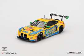 BMW  - M4 GT3 2024 yellow/blue - 1:43 - TrueScale - TSM430809 - TSM430809 | The Diecast Company