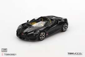 Bugatti  - W16 2024 black - 1:43 - TrueScale - TSM430821 - TSM430821 | The Diecast Company