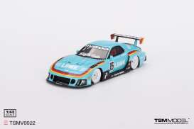 Mazda  - RX-7 2024 blue/yellow/orange - 1:43 - TrueScale - TSMV0022 - TSMV0022 | The Diecast Company