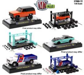 Assortment/ Mix  - Model kit series 72 various - 1:64 - M2 Machines - 37000-72 - M2-37000-72 | The Diecast Company