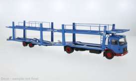 MAN  - Autotransporter 1970 blue - 1:43 - IXO Models - TTRX034 - ixTTRX034 | The Diecast Company