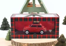 Fiat  - 500L 1968 red - 1:18 - Norev - 187779 - nor187779 | The Diecast Company