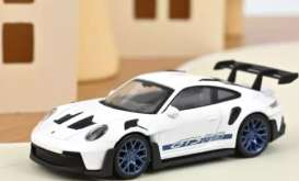 Porsche  - 911 GT3 RS 2022 white/blue - 1:43 - Norev - 750048 - nor750048 | The Diecast Company