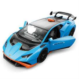 Lamborghini  - Huracan STO blue - 1:32 - Rastar - 64300b - rastar64300b | The Diecast Company