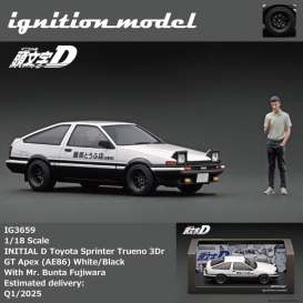 Toyota  - Sprinter  white/black - 1:18 - Ignition - IG3659 - IG3659 | The Diecast Company