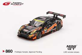 Nissan  - GT-R (R35) 2023 black - 1:64 - Mini GT - 00860-BL - MGT00860-BL | The Diecast Company