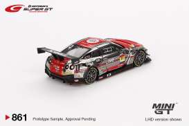 Nissan  - GT-R (R35) 2023 red/black - 1:64 - Mini GT - 00861-BL - MGT00861-BL | The Diecast Company