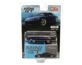 Porsche  - Tayman Turbo S 2020 blue - 1:64 - Mini GT - 00339MJ - MGT00339MJ | The Diecast Company