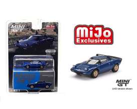 Lancia  - Stratos HF Stradale blue - 1:64 - Mini GT - 00411MJ - MGT00411MJ | The Diecast Company