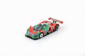 Mazda  - 787B green/red - 1:64 - BM Creations - 64B0436 - BM64B0436 | The Diecast Company