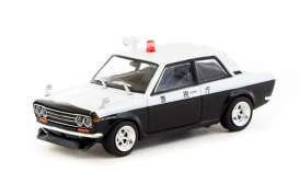 Datsun  - 510 white/black - 1:64 - Tarmac - T64R-052-PC - TC-T64R-052-PC | The Diecast Company