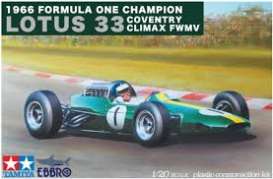 Lotus  - 33 1965  - 1:20 - Ebbro Hobby - 20027 - ebb20027 | The Diecast Company