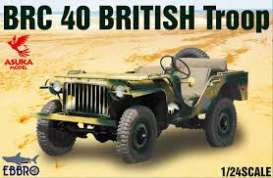   - BRC 40 British Troop  - 1:24 - Ebbro Hobby - 25018 - ebb25018 | The Diecast Company