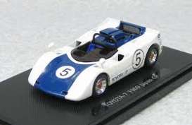 Toyota  - 7 1969 white/blue - 1:43 - Ebbro - 44720 - ebb44720 | The Diecast Company