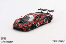 McLaren  - 720S 2024 black/red - 1:43 - TrueScale - TSM430827 - TSM430827 | The Diecast Company